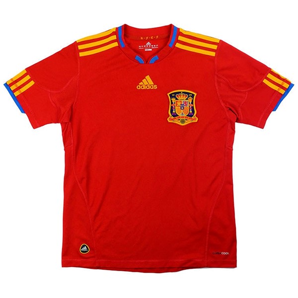 Camiseta España 1ª Retro 2010 Rojo